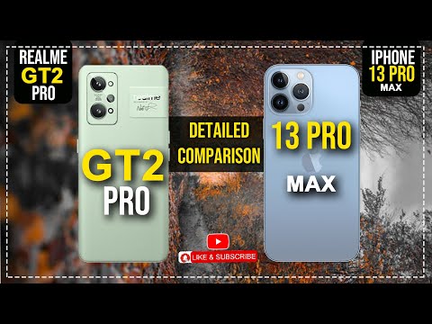 Realme Gt2 Pro Vs iPhone 13 Pro Max 🔥🔥
