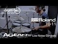 Roland TD-11 with Agean Low Noise cymbals & drum-tec Jam electronic drumsRoland TD-11 with Agean Low Noise cymbals & drum-tec Jam electronic drums