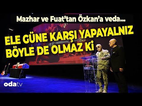 Mazhar ve Fuat'tan Özkan Uğur'a Veda | Duygusal Anlar...