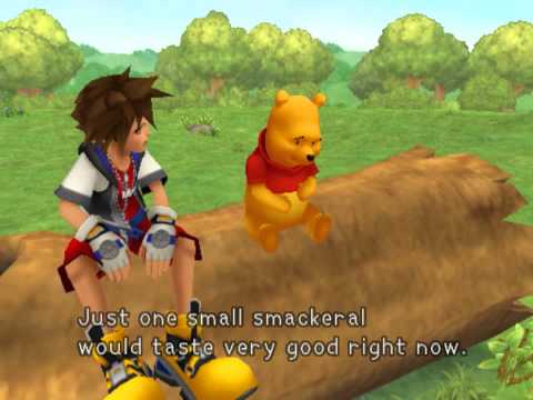 Kingdom Hearts, English cutscene: 188 - 100 Acre Wood - HD 720p