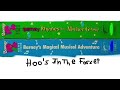 Design Remake 2 Barney DVD W Barney Rhymes With Mother Goose Barney S Magical Musical Adventure