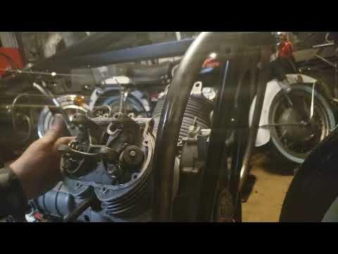 Restore A Vintage Motorcycle on a Budget-1973 Moto Guzzi- Ep 39-Leak Down Test on the Right Side!