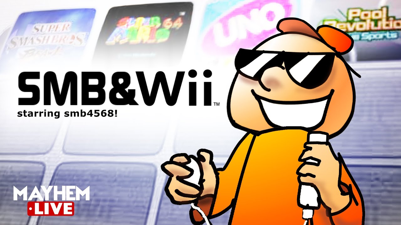 SMB&Wii First Stream! | Mayhem Studios