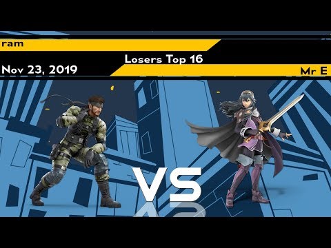 [Super Smash Bros. Ultimate] Player's Ball Ultimate @ OS NYC (Losers Top 16) - ram vs Mr E