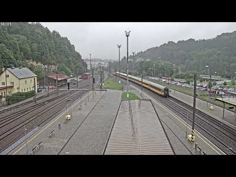 Hlášení a vlak Ústí nad Orlicí - R 885+LE 1251+R 865+Os 7159+Os 5005+Zpoždění+Pár průjezdů,29.8.2023