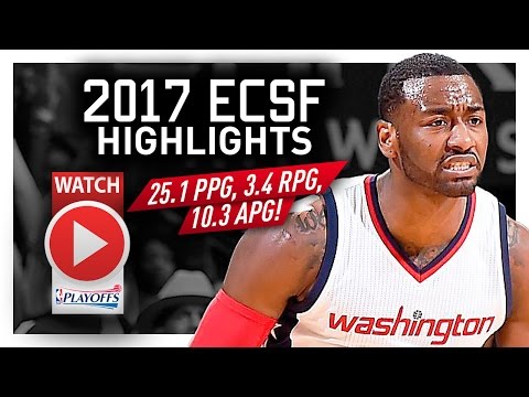 John Wall ECSF Offense Highlights VS Celtics 2017 Playoffs - Highlight Machine!