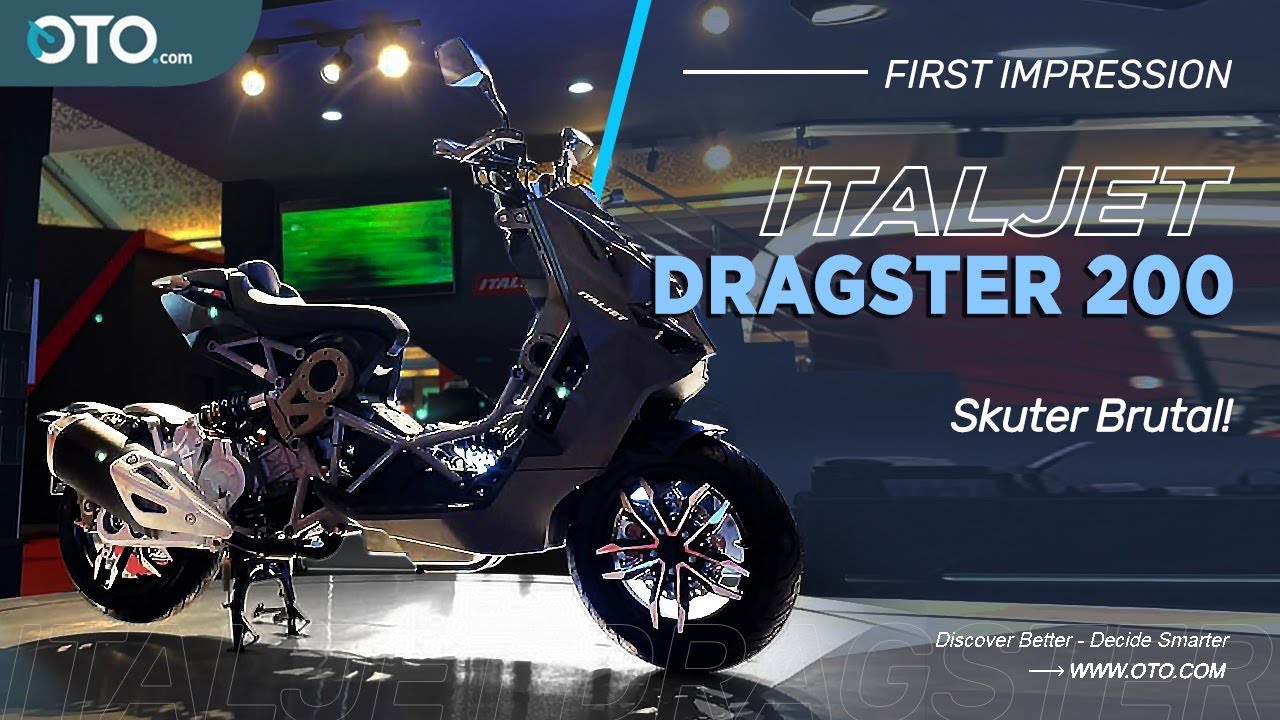 Italjet Dragster | Literally Telanjang! | IIMS 2021
