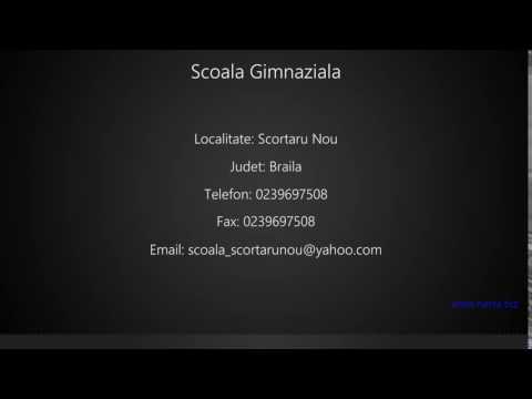Scoala Gimnaziala Scortaru Nou