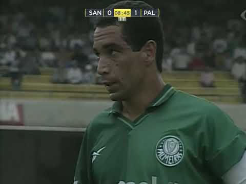 Santos 3 x 3 Palmeiras (Campeonato Brasileiro 1997)