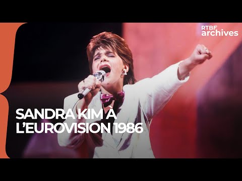 Sandra Kim à l'Eurovision 1986 : une étoile est née - RTBF Archives
