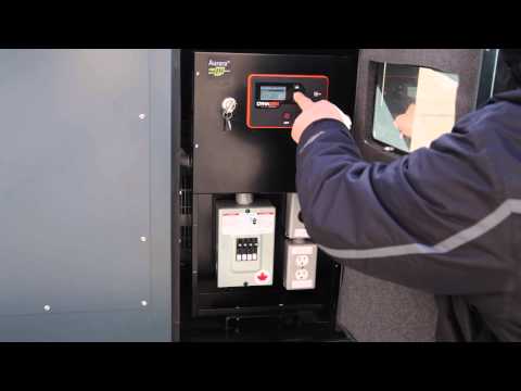 World's smallest diesel generator - two cylinder liquid cool...