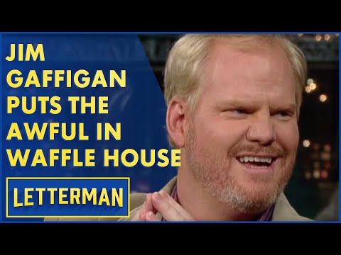 Jim Gaffigan On Waffle House, Hot Pockets And More | Letterman