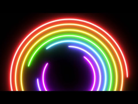 1 Hour Visual In Full HD / nr.426 / Neon VFX Music Footage For DJ's