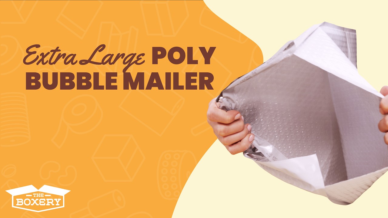 Youtube Video LUX Poly Bubble Mailers #6 50/cs