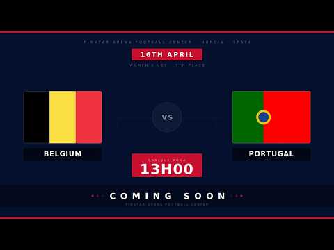 Football Friendly Match: Belgium WU23 vs Portugal WU23