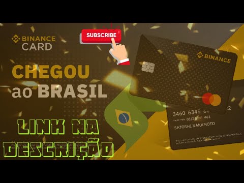 CHEGOU NO BRASIL CARTÃO DE CREDITO DA EXCHANGE BINANCE!!! COMO PEDIR O SEU BINANCE CARD!!!