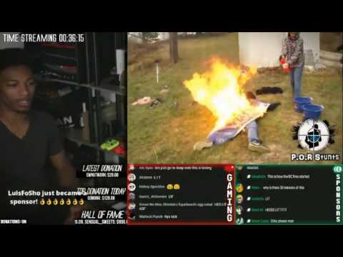 Etika: Dude burns while one jumps on tacks (DEEP WEB 2 RECAP)