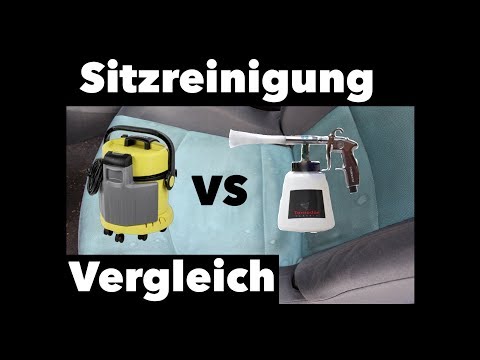 Sitzreinigung: Tornador vs. Waschsauger - Tornador als Polsterreiniger?!