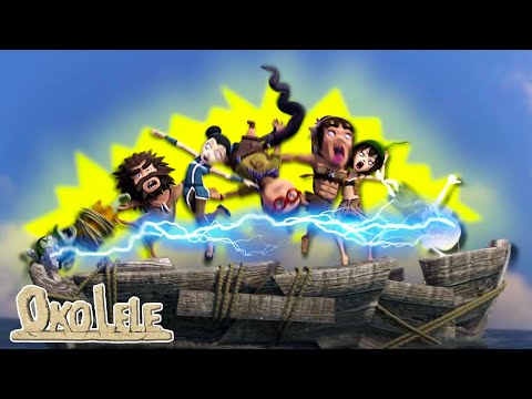 Oko ve Lele 🦖 Bölüm 63 - Yılanbalığı 🦕 CGI Animasyon kısa filmler