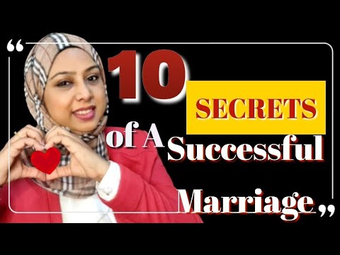 10 Secrets of A Successful Marriage | 10 rules of Happy Married Life | Tips for Happy Married Life