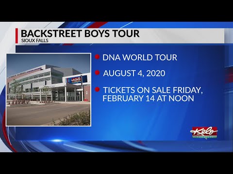 Backstreet Boys to play in Sioux Falls in August