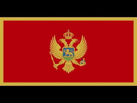 LA BANDIERA DEL MONTENEGRO