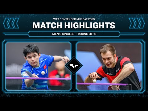 Lin Shidong vs Vladimir Sidorenko | MS R16 | WTT Contender Muscat 2026