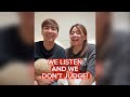 We Listen And We Don T Judge Husbandandwifecomedy Marriedlife Realtalk Welistenandwedontjudge