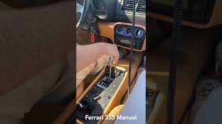 Ferrari 355 Manual Shifting #ferrari #ferrarichat #shifting