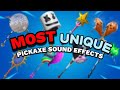 Most Unique Pickaxe Sound Effects in Fortnite🔊