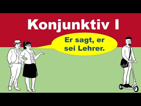 Gehört ihr auch zu den Personen, die KONJUNKTIV I in ihrem Beruf unbedingt brauchen?