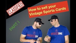 DONT SELL YOUR OLD "VINTAGE" SPORTS CARDS UNTIL YOU WATCH THIS !!!