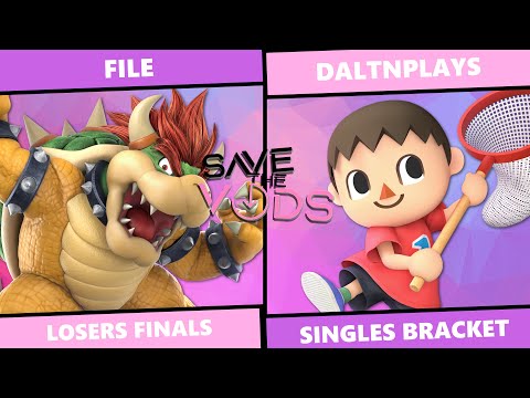 Save The Vods #68: Losers Finals - File (Bowser) Vs DaltnPlays (Villager) SSBU Singles