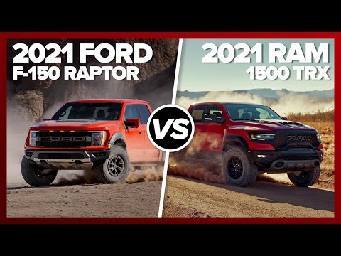 2021 Raptor vs 2021 Ram 1500 TRX