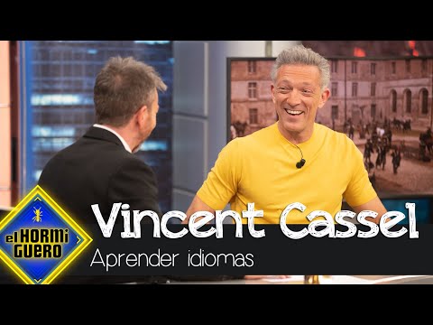 Vincent Cassel explica el mejor truco para aprender idiomas - El Hormiguero