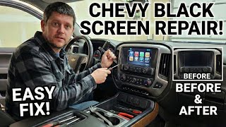 HOW TO FIX BLACK/FROZEN SCREEN ON CHEVROLET/GMC