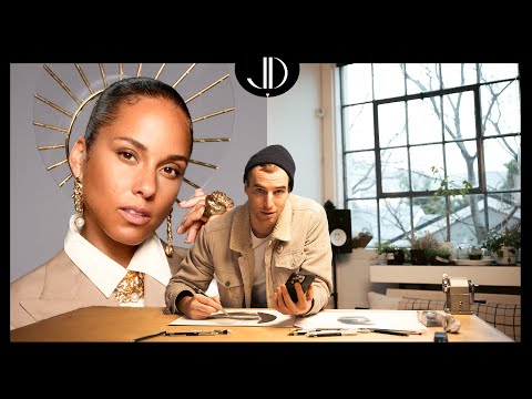 Alicia Keys DM'd me - Can You Do A Drawing In Three Days?