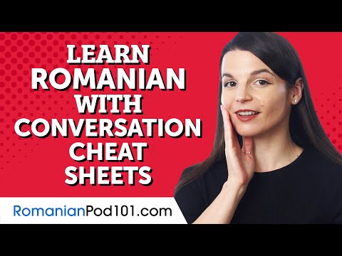 How to Learn Romanian Conversations on The GO with Conversation Cheat Sheets
