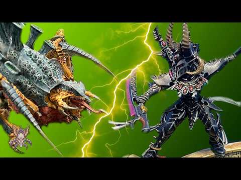 Drukhari vs Tyranids ; Warhammer 40k ; Battle Report | Skaredcast