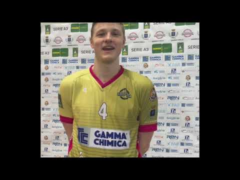 #A3Mvolley #cheplayoff  L’opposto Breuning commenta il successo di gara1 contro Fano