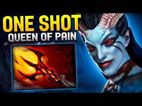 902 GPM Queen of Pain One Shot Dagon 32 Kills Dota 2