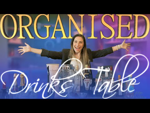 My party Drinks table!