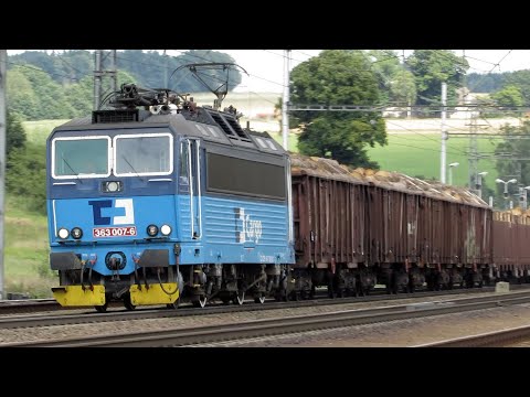 NEx Ústí n/L - Bílina - Ledvice - Ústí n/L | ČDC | Loko řady 363 | Ze stanoviště strojvedoucího