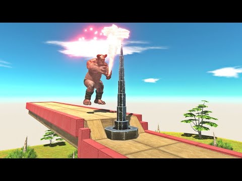 How Is This Possible?! Mythical Creatures Face Deadly Spike Challenge in ARBS! 🐉⚡