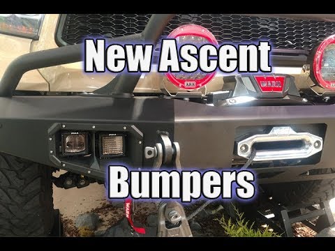 Warn Industries New Ascent Bumpers with Winch Mounts