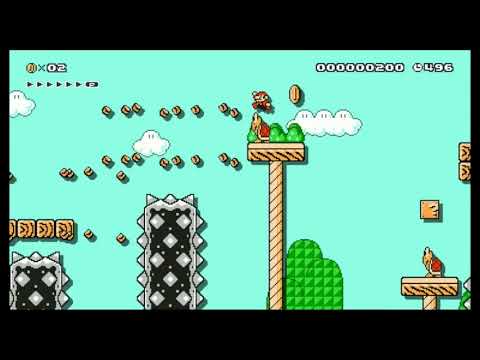 SMB 3 World 1-6 REMIX Super Mario Maker