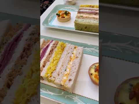 One of the best Afternoon teas in London at The Savoy