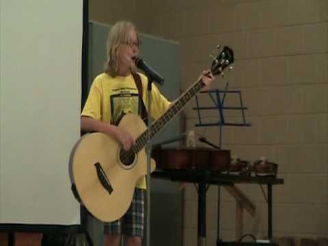 Joni Lemons, 10 years old, Complicated, Field Elementary talent show