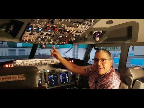 Boeing 737-800NG - Dubai to Muscat Series - Electrical Power Up explained. Part 1