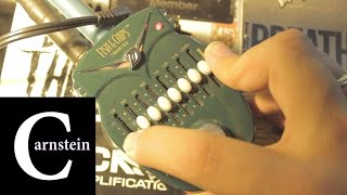 Video thumbnail for Danelectro Fish & Chips 7 Band EQ Demo by Carnstein
